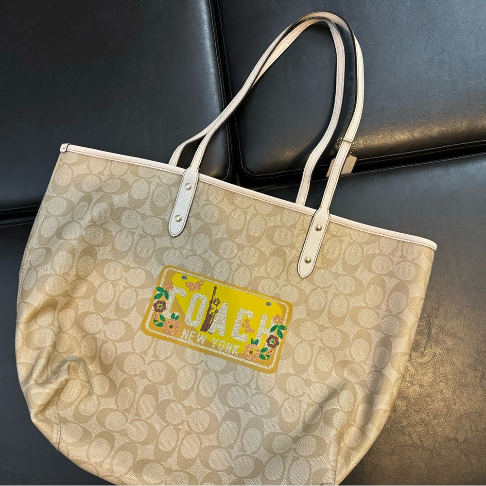 Coach beach bag